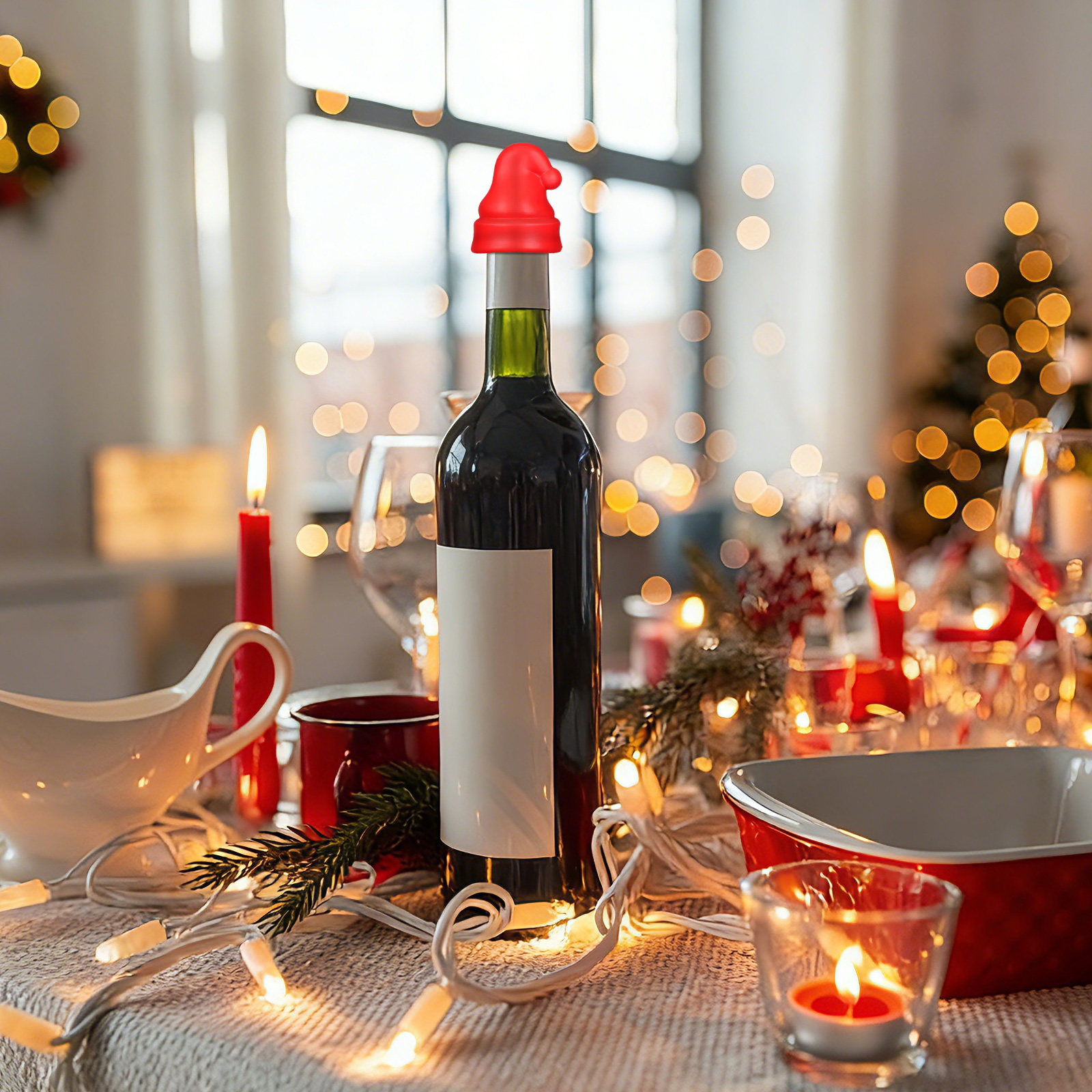 Wine Beer Hat - 2 sztuki – zestaw mini korków