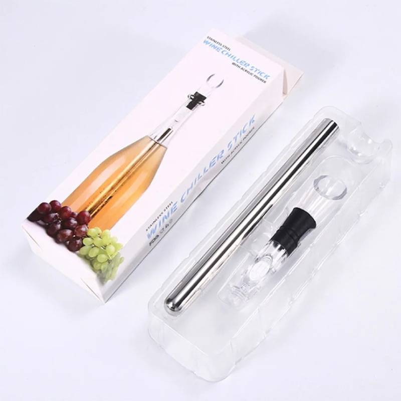 Wine Aerator Pour - Stalowa prętka do chłodzenia wina, z