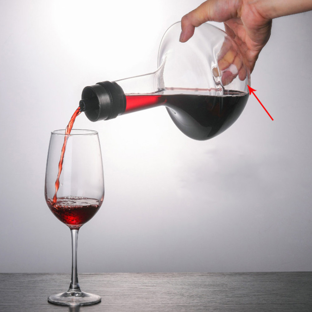 1 sztuka, szklany dekanter do  – Wine Aerator Pour recenzja i cena