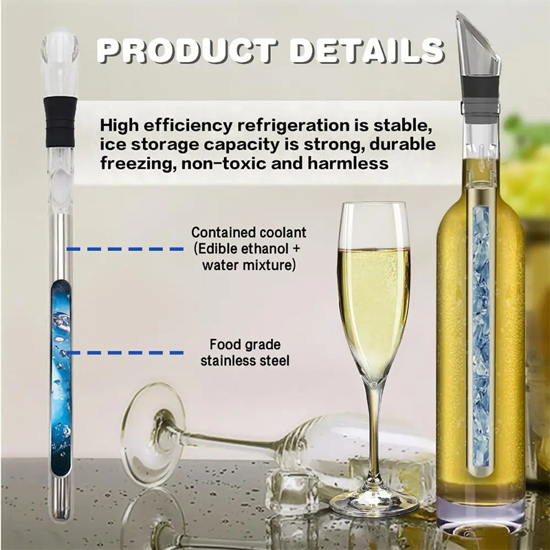 Stalowa prętka do chłodzenia w – Wine Aerator Pour recenzja i cena