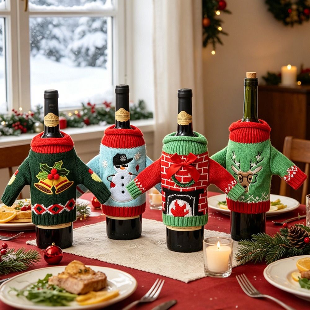 Świąteczna osłonka na butelkę  – Wine Beer Hat recenzja i cena