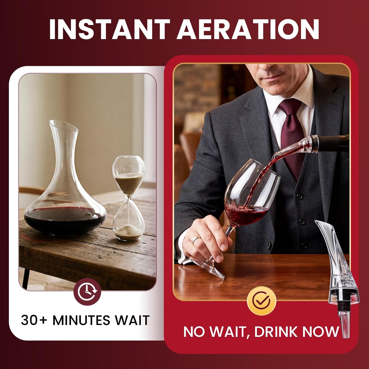 1 szt. Magiczny dekanter do wi – Wine Aerator Pour recenzja i cena